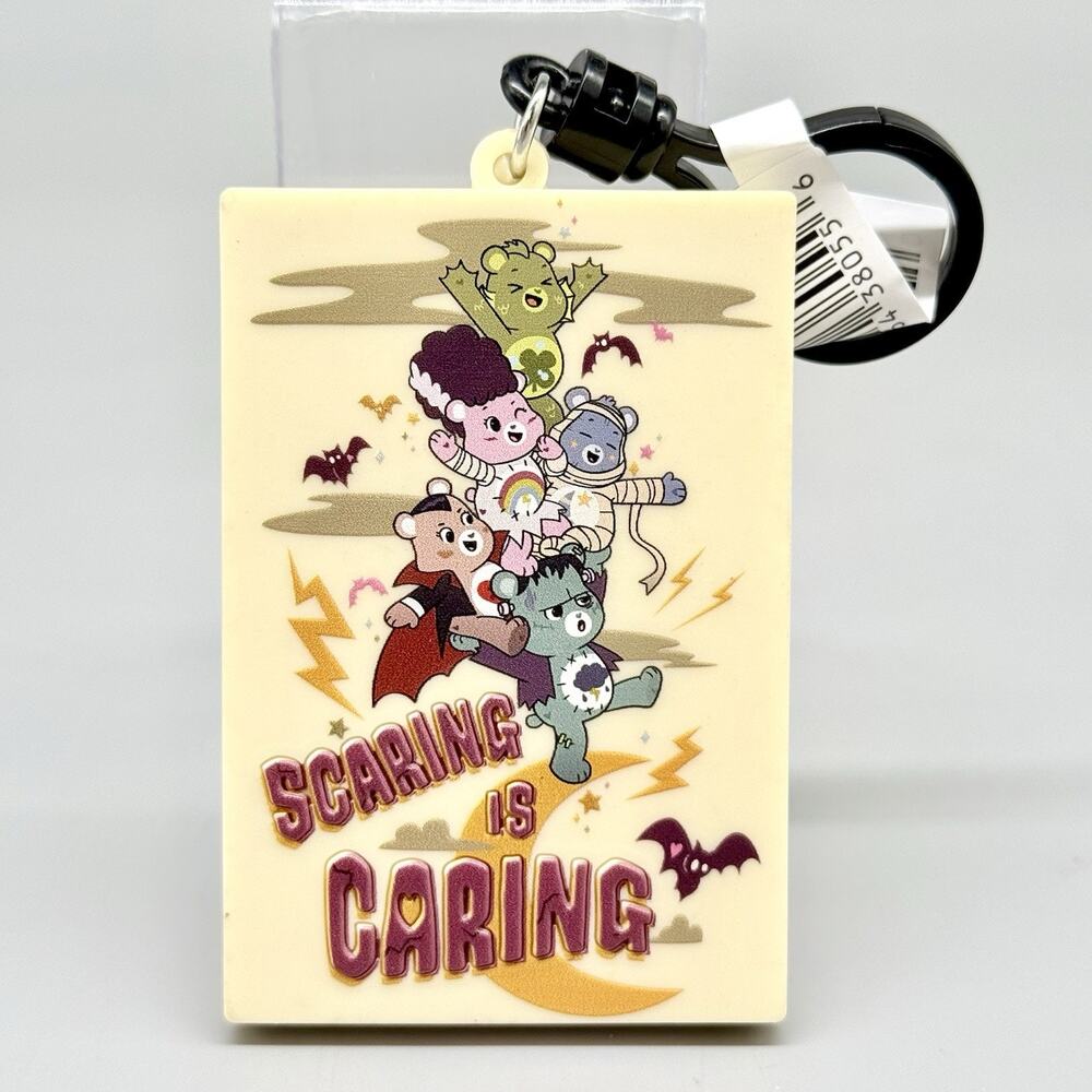 Care Bears X Universal Monsters Figural Bag Clip Key Chain Magic Bear
